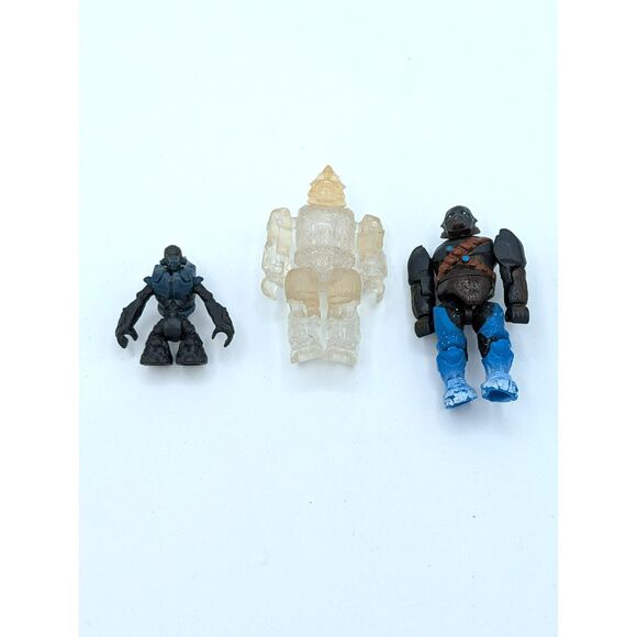 HALO Mega Bloks Blue Grunt Mini Active Covenant Camo Brute Stalker Action Figure - Picture 3 of 6